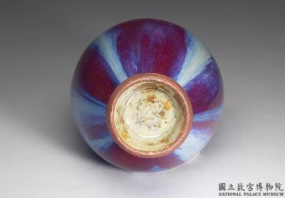 图片[2]-Vase with two handles in imitation Jun-ware glaze, Qing dynasty, Qianlong reign (1736-1795)-China Archive